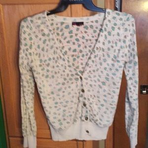 Leopard print cardigan